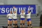 Volleyball vs Emerson  Wheaton College Women's Volleyball vs Emerson College. - Photo by Keith Nordstrom : Wheaton, Volleyball, VB2019